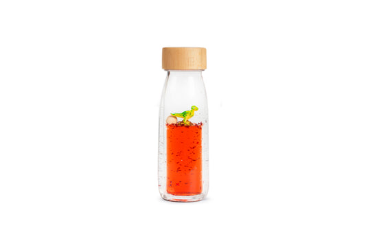 Sensorische fles T-Rex