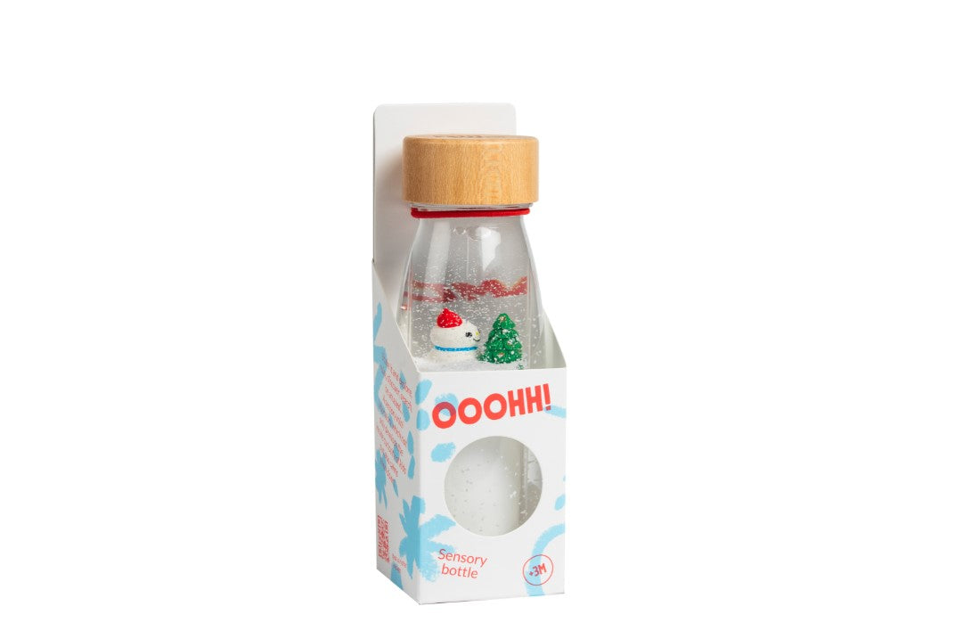 Sensorische fles Winter