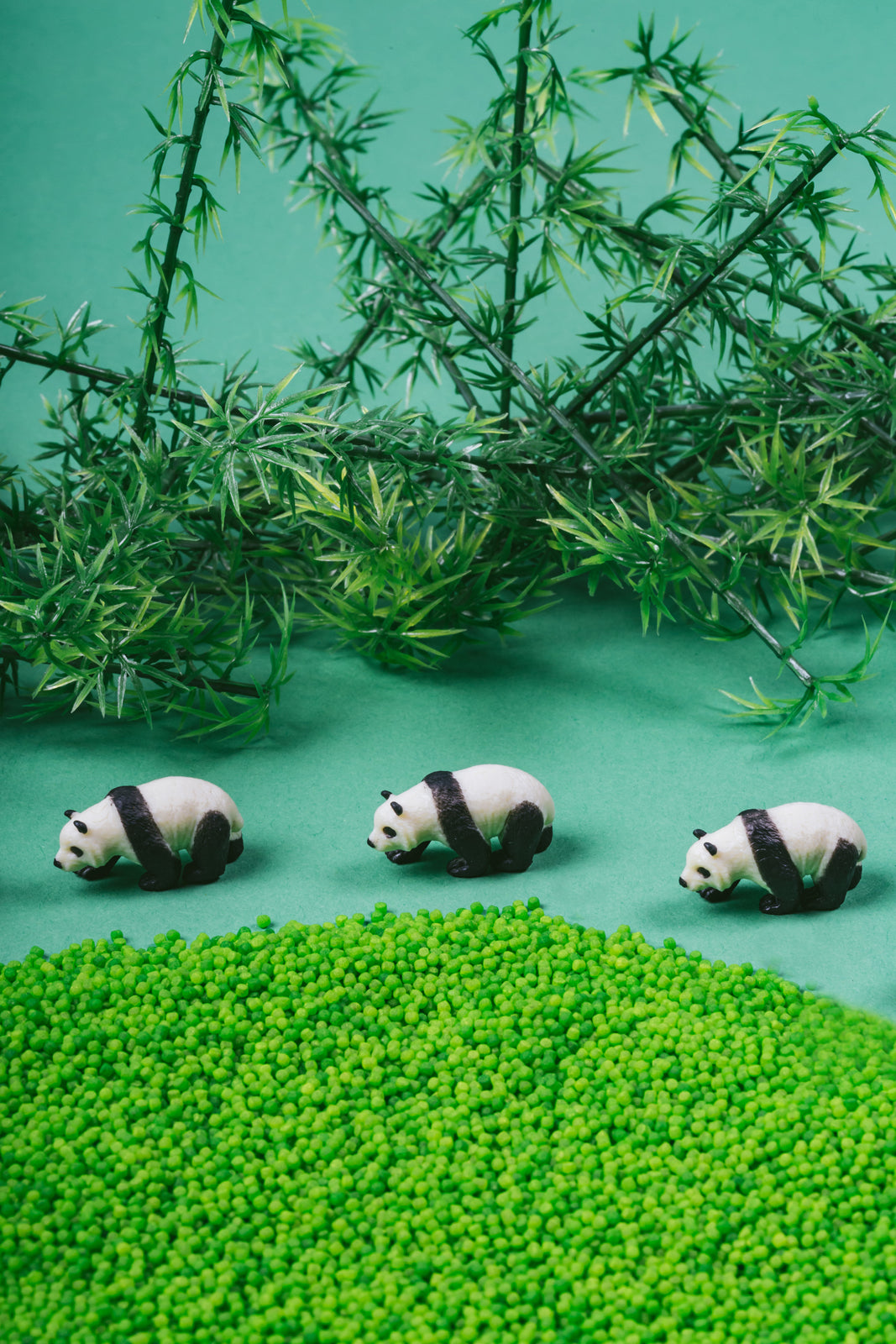 Sensorische fles panda