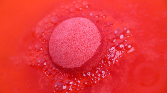 Zimpli Baff Bomb - rode bruisball