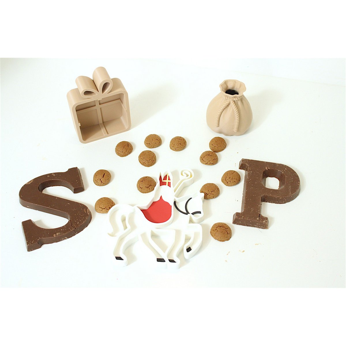 Vulvorm Sint op paard