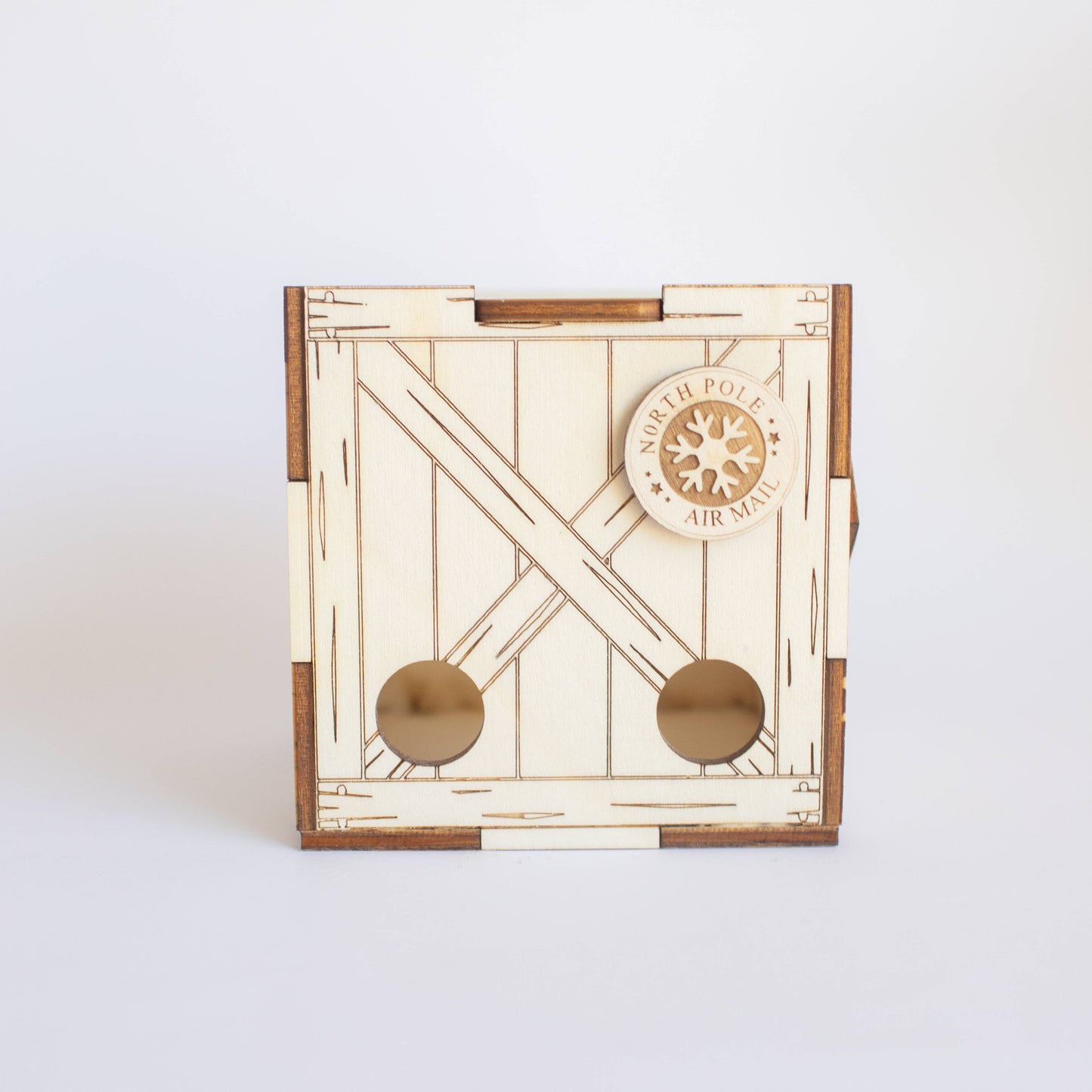 Elf on the Shelf aankomstdoos van hout