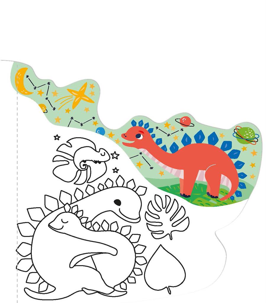 Avenir magisch waterschilderen - dinosaurussen