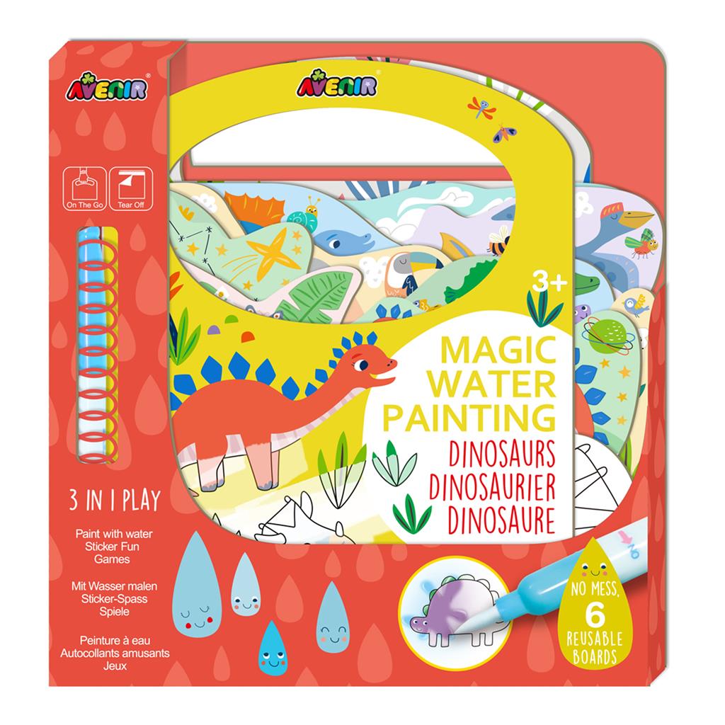 Avenir magisch waterschilderen - dinosaurussen