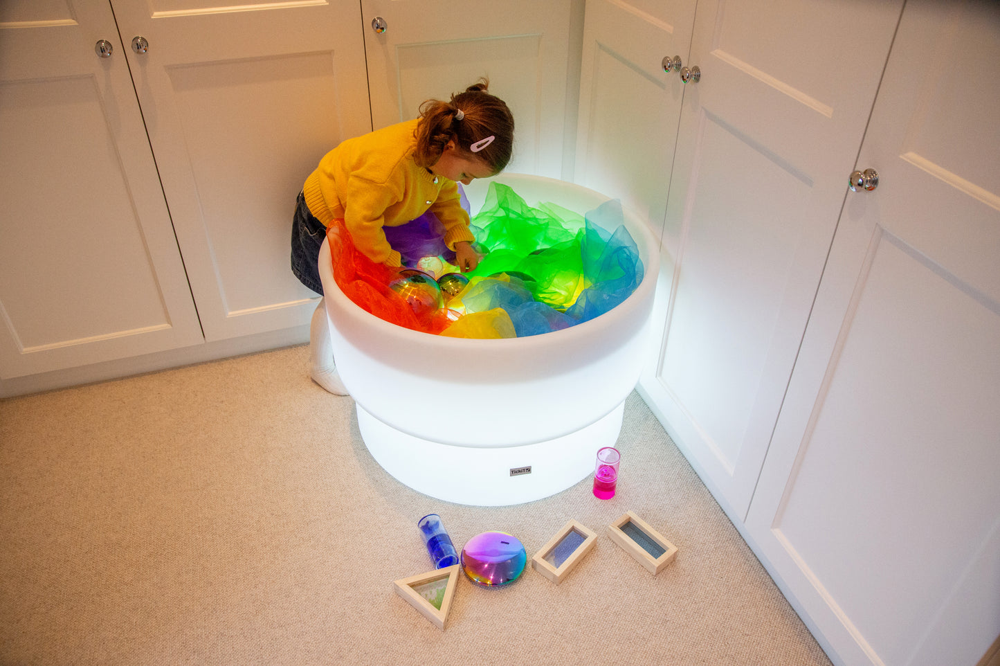 Sensory mood licht- en watertafel tickit® ! ENKEL OP BESTELLING !