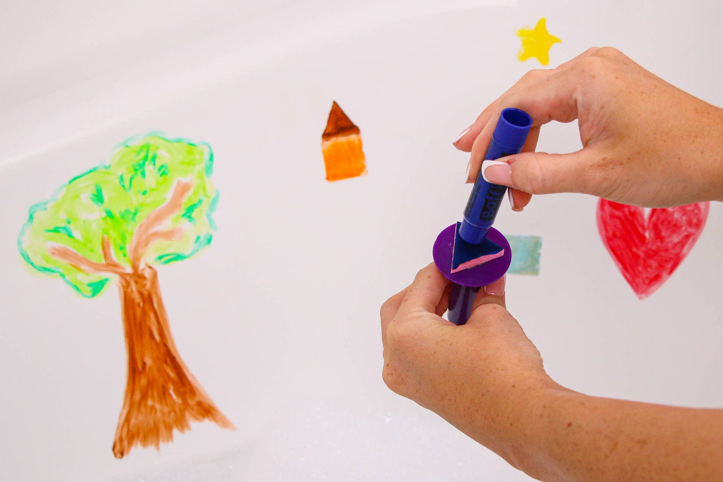 Zimpli Baff Paints - 10 Verfstiften voor in bad