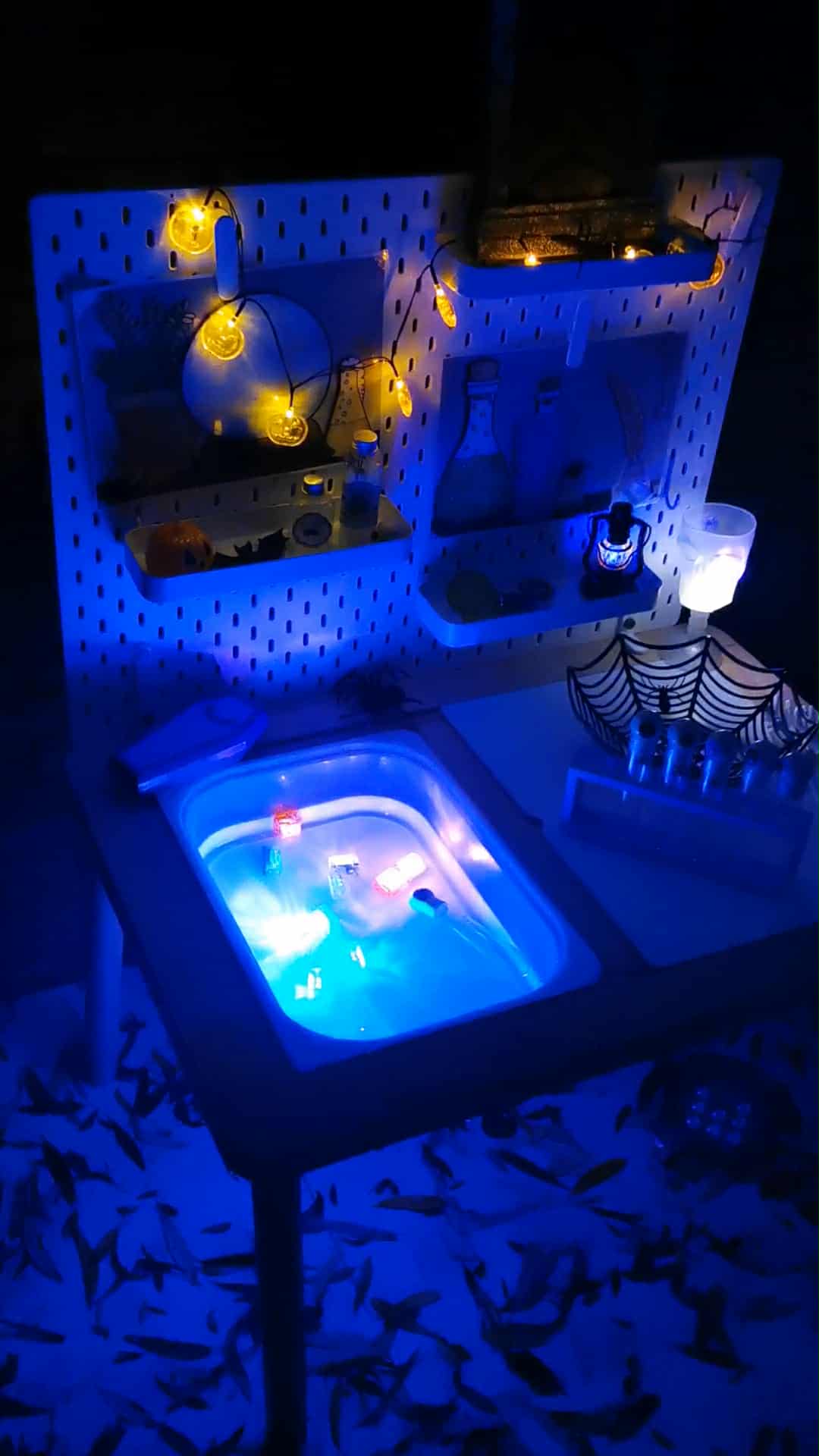 Spel en verhaal: speelsessie in het donker 🌙🎃