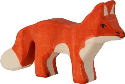 Rode vos Holztiger
