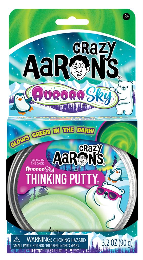 Crazy Aaron's Kneedklei - Aurora Sky