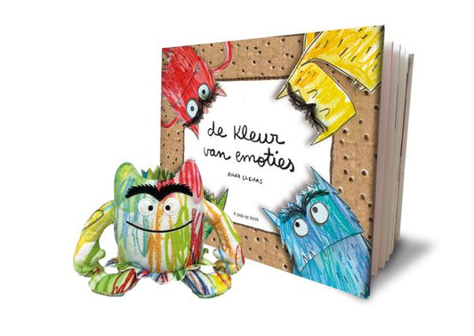 De kleur van emoties (boek + knuffel) - Anna Llenas