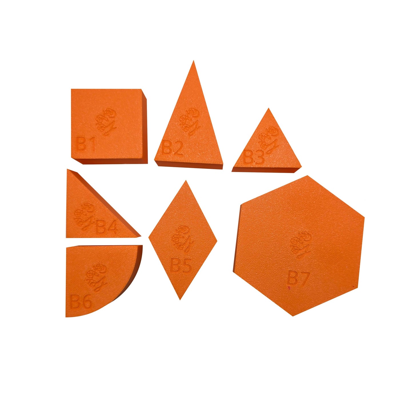 Grennn Mandigo Speelbakjes - oranje (per stuk)