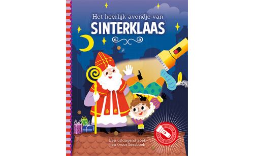 Zaklampboek - Het heerlijk avondje van Sinterklaas en Piet