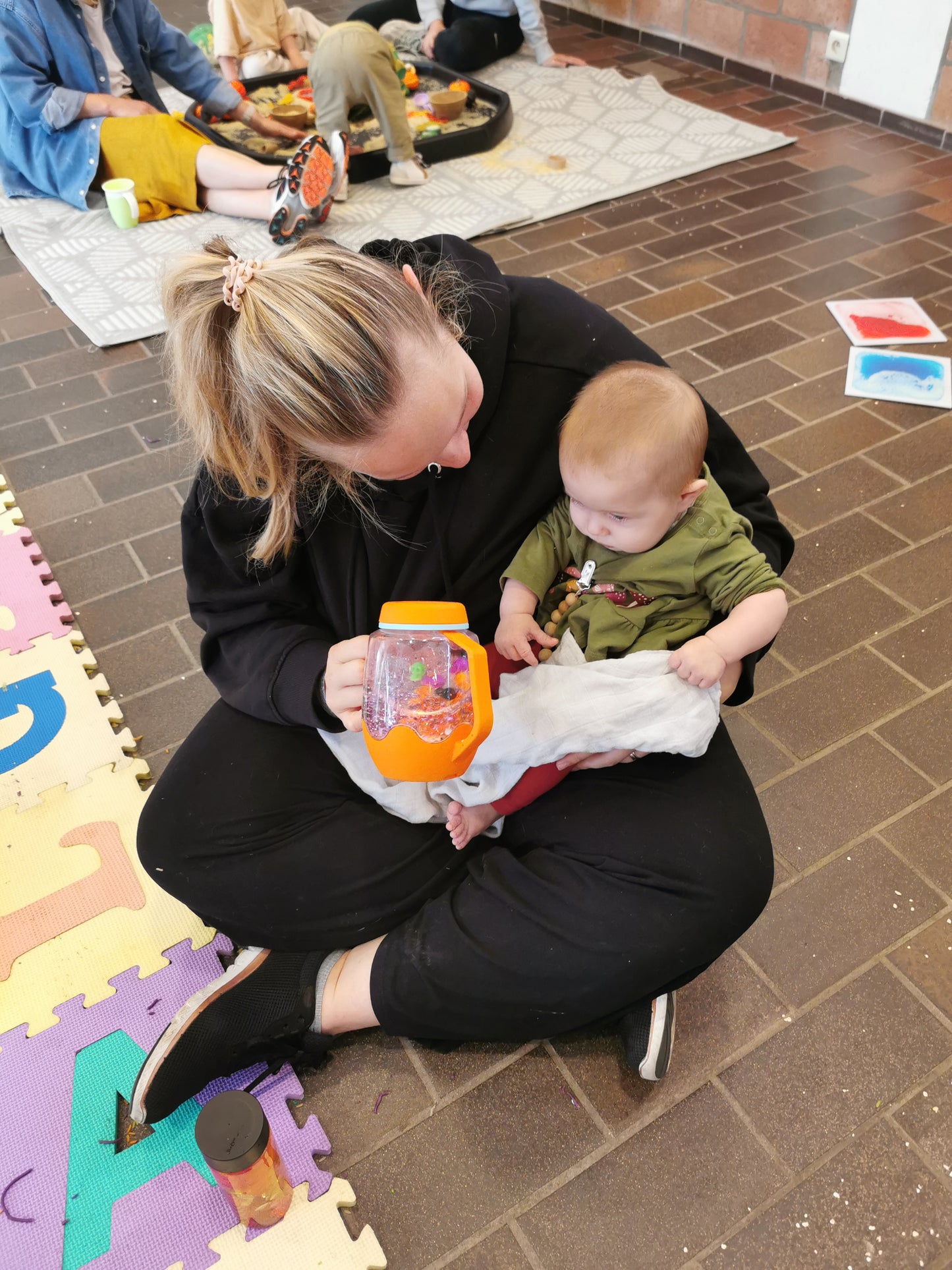 Speelsessie Messy Mini's