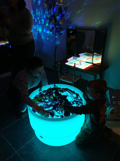 Spel en verhaal: speelsessie in het donker 🌙🎃
