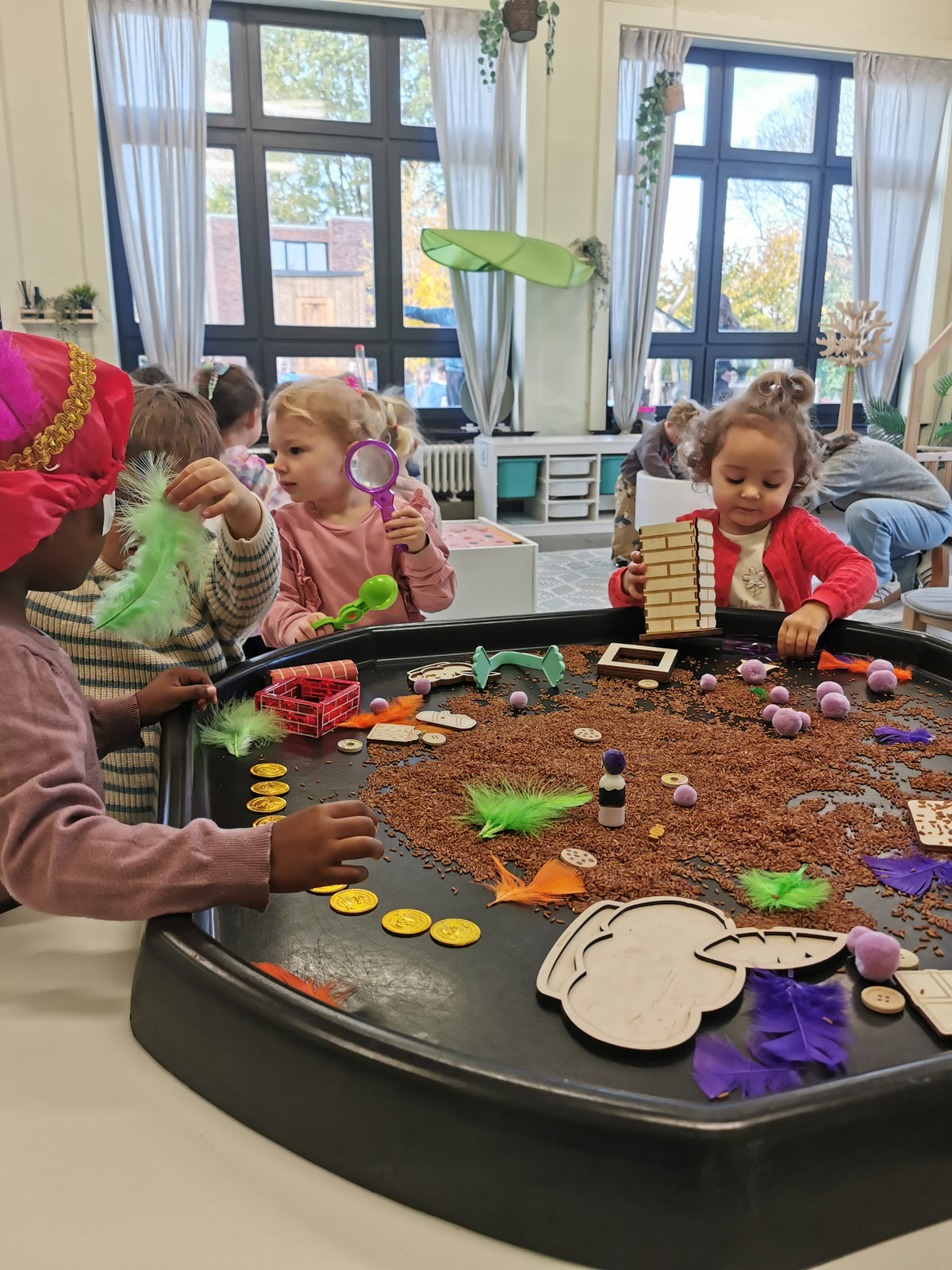 Sensorische speelsessie thema Sint