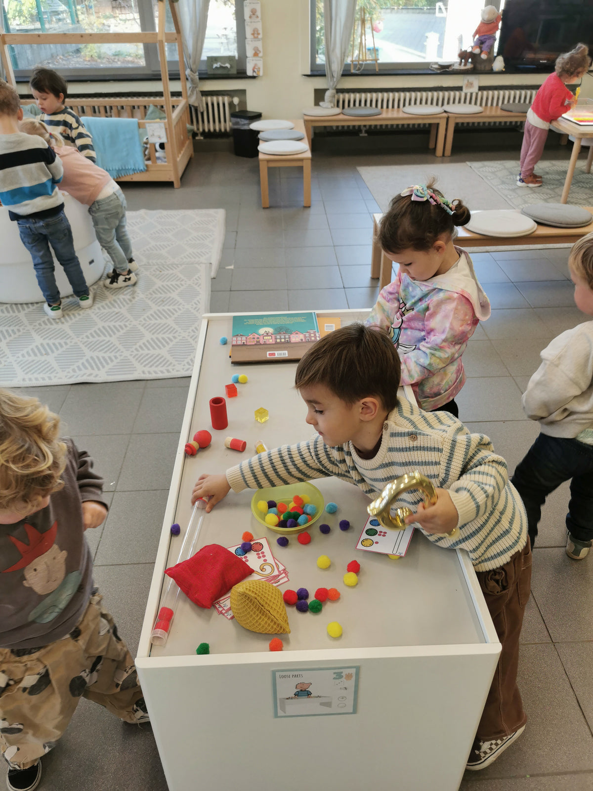Sensorische speelsessie thema Sint