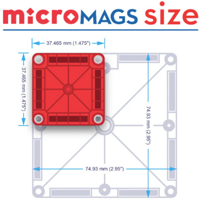 MagnaTiles Micro Mags Travel Set