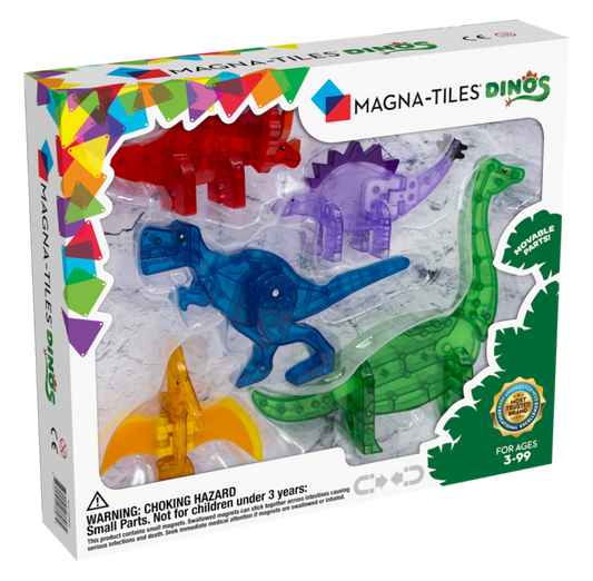 MagnaTiles Dino's 5 stuks