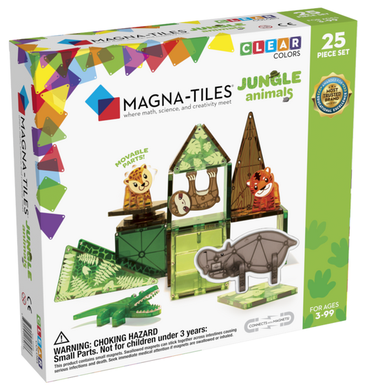 MagnaTiles Jungle Animals 25 stuks