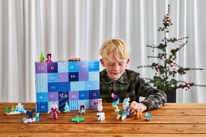 Plus-Plus Advent Calendar - Santa's Northern Lights Adventure