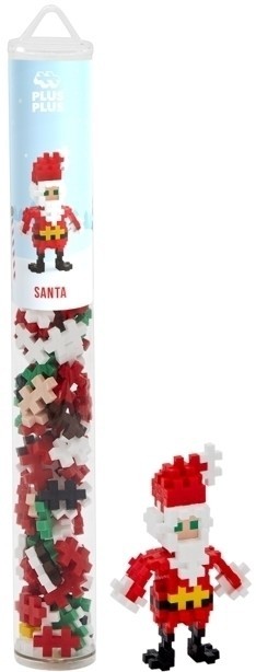 Plus-Plus Tube Santa – Kerstman (100-delig)