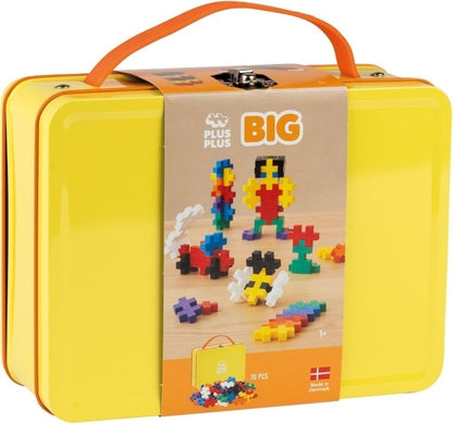 Plus Plus BIG opbergbox (inclusief 70 regenboogblokken)