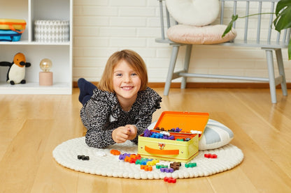 Plus Plus BIG opbergbox (inclusief 70 regenboogblokken)
