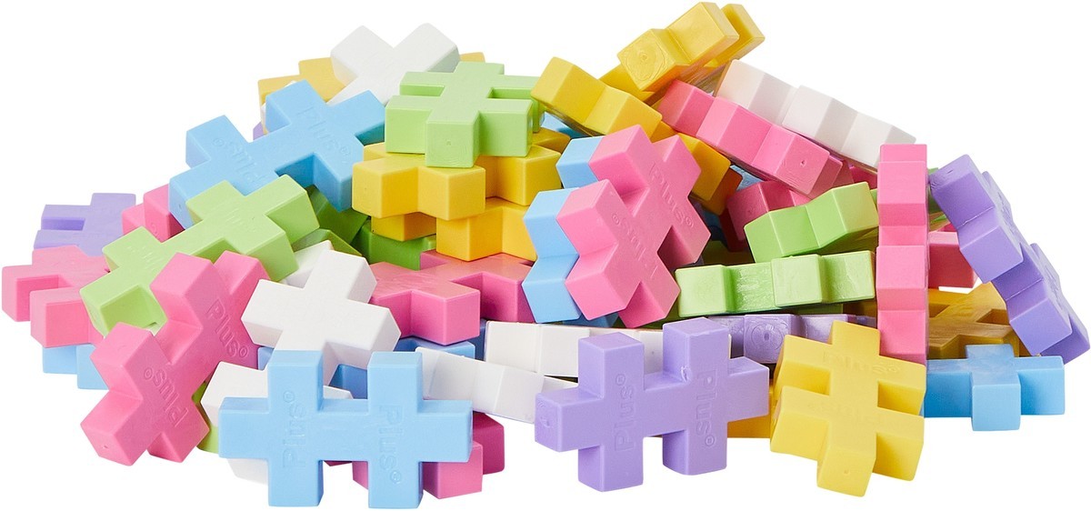 Plus Plus BIG opbergbox (inclusief 70 pastel blokken)