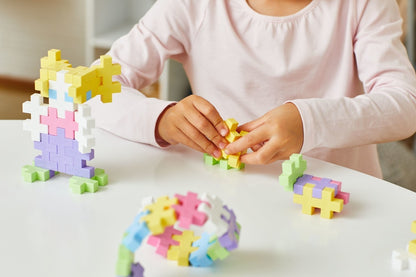 Plus Plus BIG opbergbox (inclusief 70 pastel blokken)