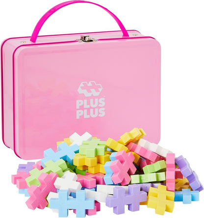 Plus Plus BIG opbergbox (inclusief 70 pastel blokken)