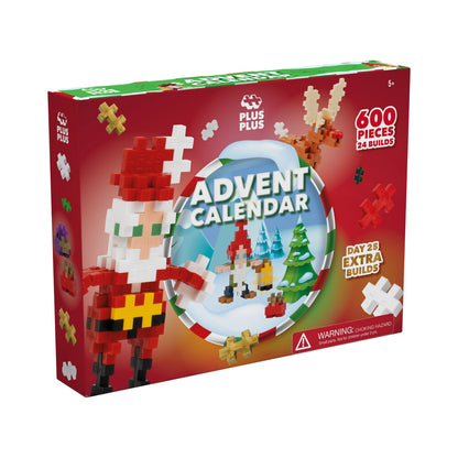Plus-Plus Advent Calendar - Santas World Christmas