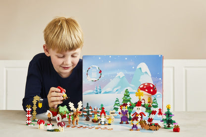 Plus-Plus Advent Calendar - Santas World Christmas