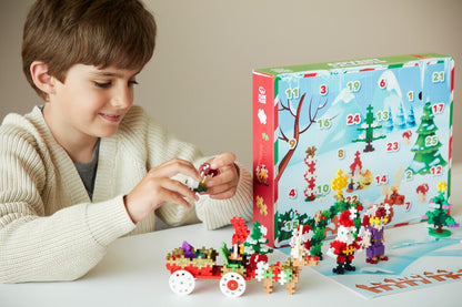 Plus-Plus Advent Calendar - Santas World Christmas
