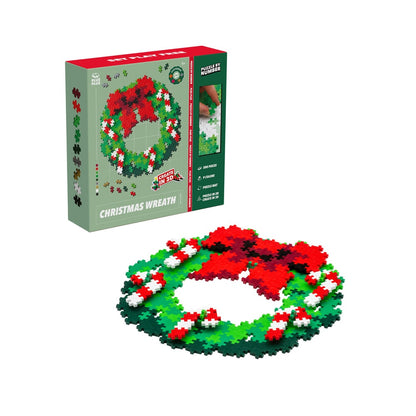 Plus-Plus Puzzle By Number - Christmas Wreath