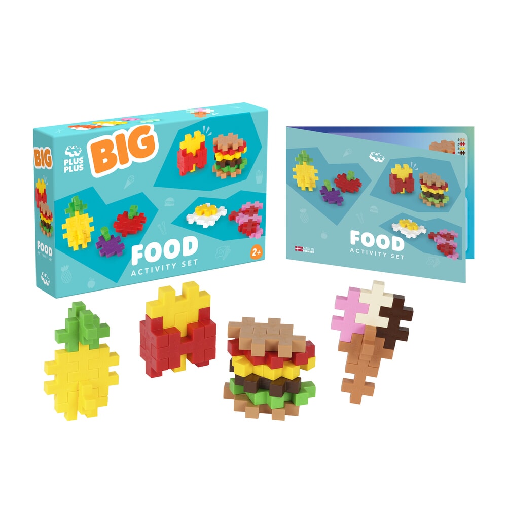 Plus Plus BIG Activity - Food