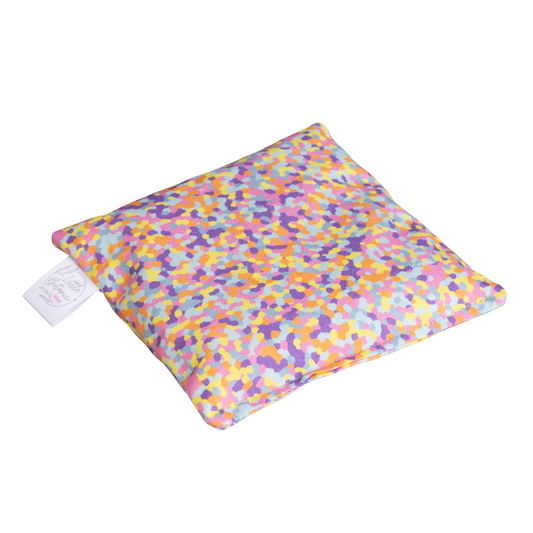 Sensorisch pittenzakje Little Botanic Label - Confetti Pastel (los)