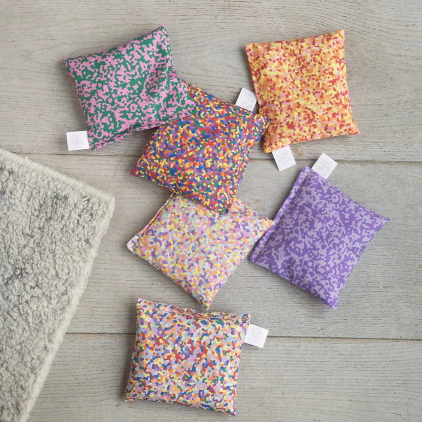 Sensorisch pittenzakje Little Botanic Label - Confetti Superwarm (los)