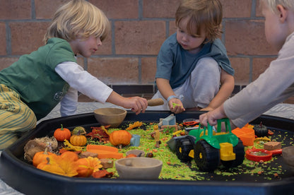 Sensorische speelsessie (thema Herfst/Halloween)