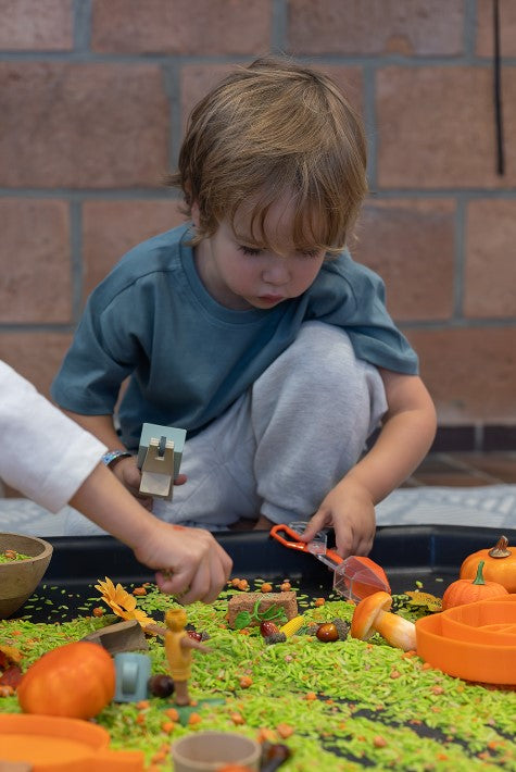Sensorische speelsessie (thema Herfst/Halloween)