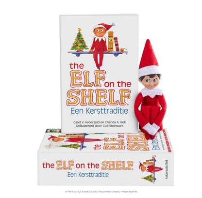 Originele The Elf on the Shelf kerstelf met boek – verkrijgbaar bij Happy Plays