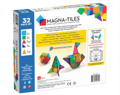 MagnaTiles Clear Colors 32 stuks