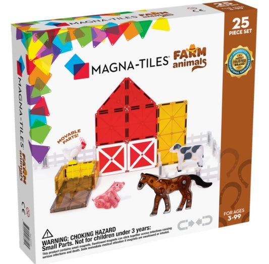 MagnaTiles Farm Animals 25 stuks