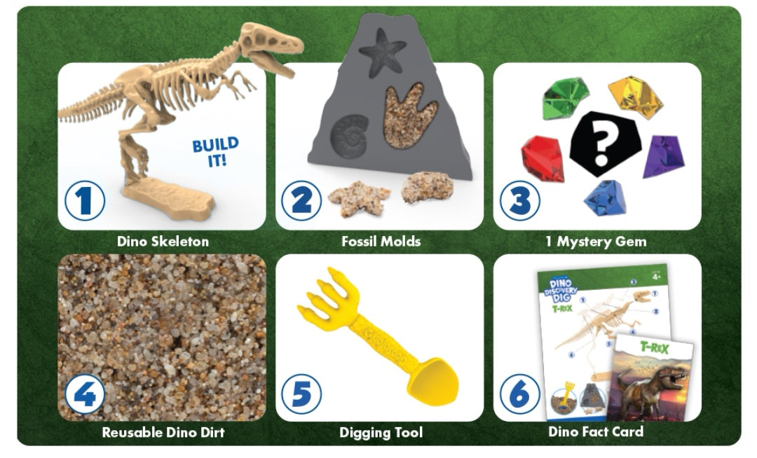 Dino Discovery Dig wetenschapsset