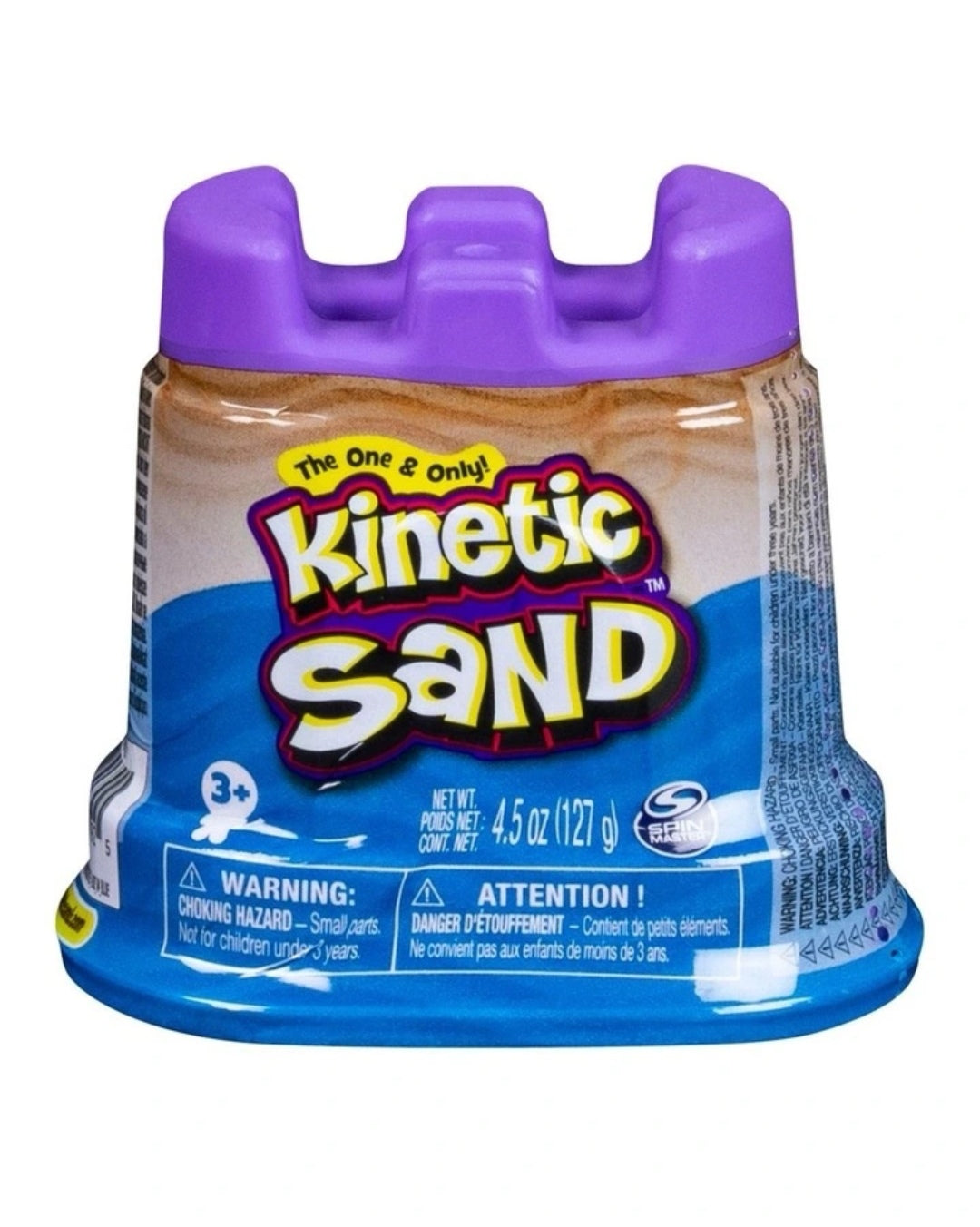 Kinetic Sand in kasteelbakje