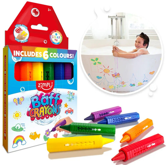 Zimpli Baff Crayons - badkrijtjes