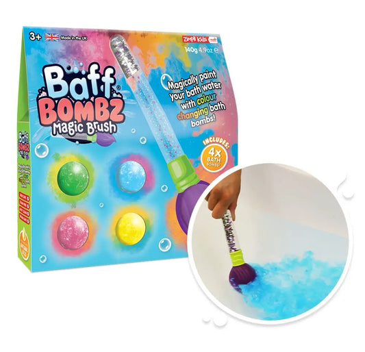 Baff Bombz bruisballen en magisch penseel