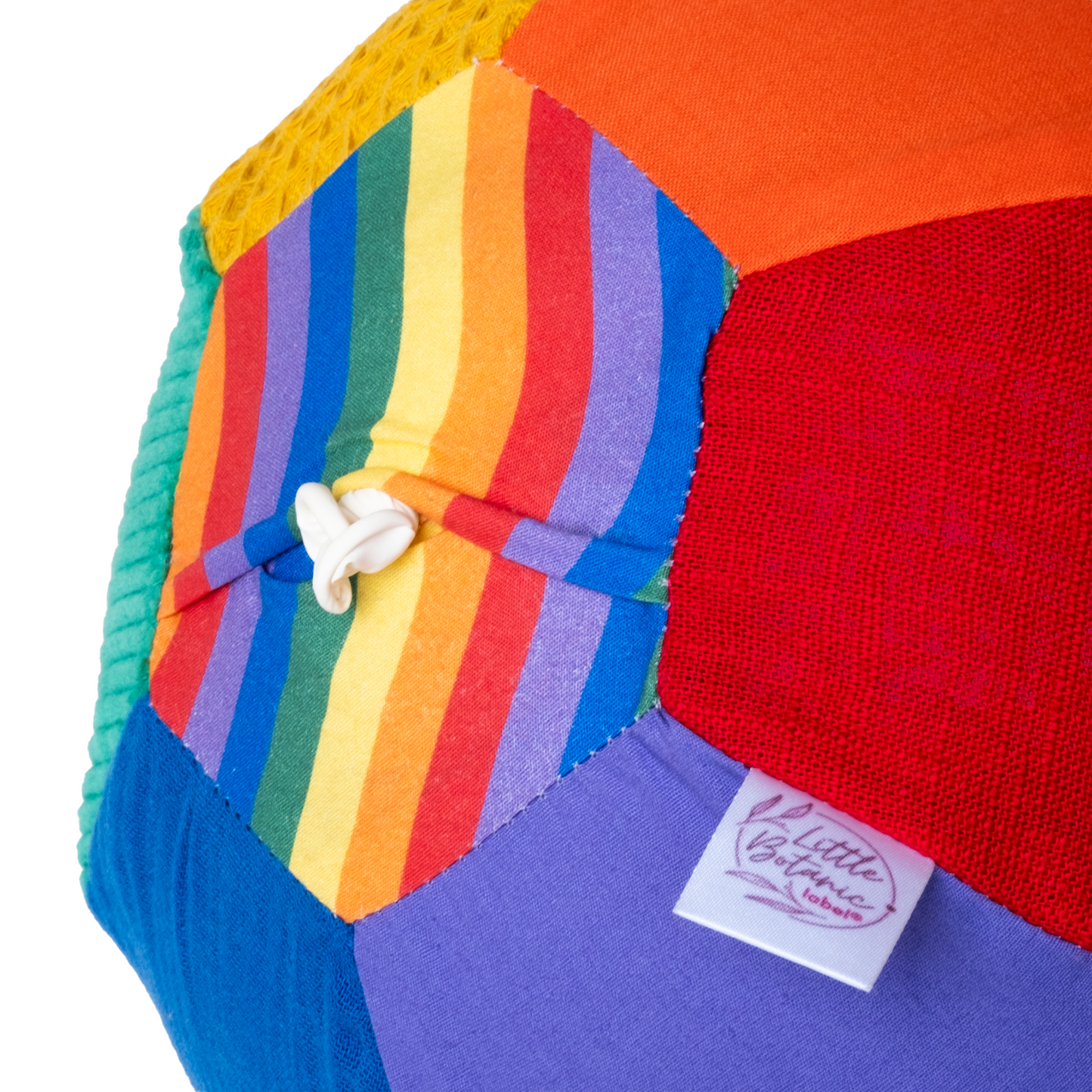 Sensorische Ballonbal Little Botanic Label - Regenboog