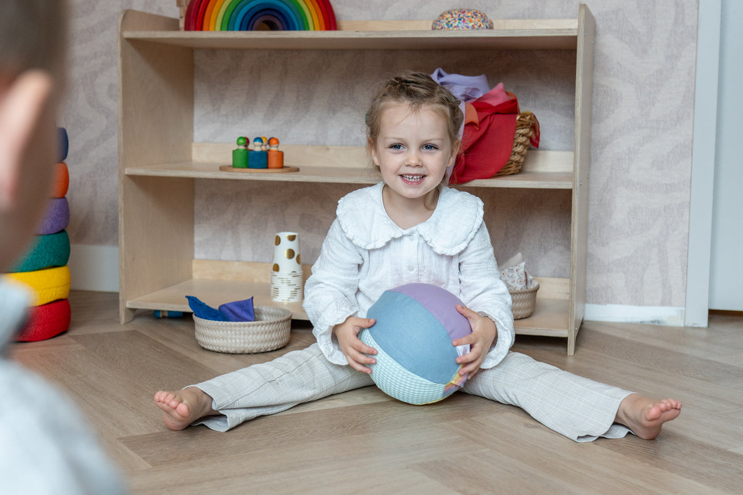 Sensorische Ballonbal Little Botanic Label - Pastel