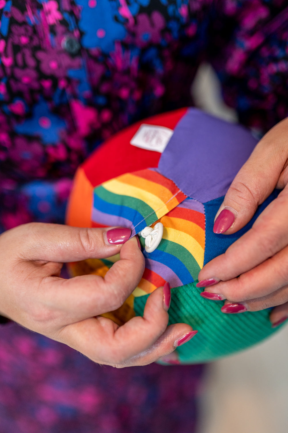 Sensorische Ballonbal Little Botanic Label - Pastel