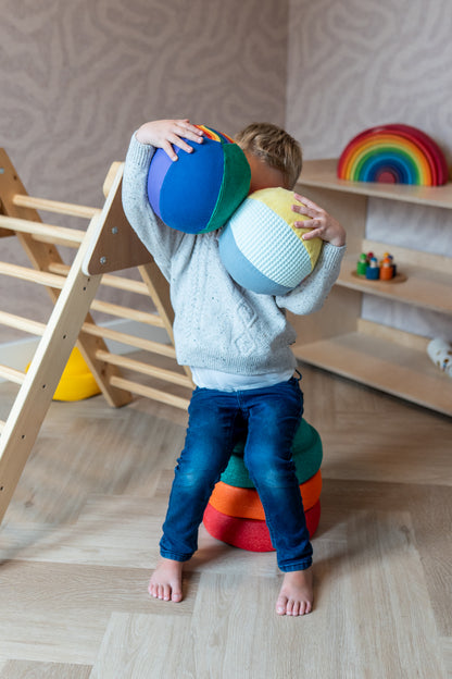 Sensorische Ballonbal Little Botanic Label - Pastel